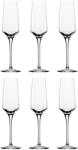  Pahare sampanie - Experience, set de 6 pahare de sampanie de cristal de 190 ml pentru vinuri spumante si sarbatori Pahar