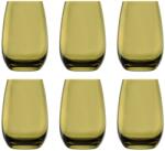  Pahare - colorat, Elements, set de 6, masline, 335 ml Pahar