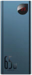 Baseus Powerbank Baseus Adaman Metal 20000mAh, PD, QC 3.0, 65W, 2xUSB + USB-C + mikro USB, (kék) (PPIMDA-D03) - blacktip