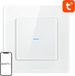 Avatto Érintőkapcsoló WiFi Avatto N-TS10-W1 Single TUYA (fehér) (N-TS10-W1) - blacktip