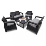 Keter Corfu Large II Lyon 6+1 szett grafit 232300_223233_223175_6_2