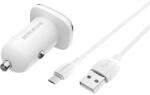 BOROFONE autós töltő 18W + micro USB kábel (BZ12AMICRO)