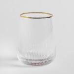 home&you Pahar home&you 10433040201 Vanesa Sticla Transparent Auriu (10433040201) Pahar
