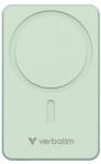 Verbatim Power bank, külső akkumulátor, vezeték nélküli, 10.000mAh, VERBATIM Charge n Go Essentials , zöld (VHA32228) - iroda24