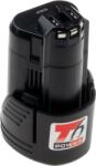 T6 Power Bosch 1600Z0002W szerszámgép akkumulátor, Li-Ion, 10, 8 V, 2500 mAh (27 Wh), fekete (PTBS0021_v100679)