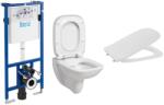 Roca Rezervor WC incastrat + vas WC + capac, set Roca Debba A893104750, 2-6 L (A893104750)