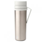 Brabantia Sticla thermos Brabantia Make&Take 1008488, 500 ml, Perete dublu, Fara BPA, Argintiu/Gri deschis (1008488)