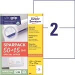 AVERY 6604 210x148 mm univerzális 50+15 lap 130 db-os etikett (6604) - pcx