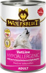 Vet Life Wolfsblut VetLine Hypoallergenic konzerv lóhússal, édesburgonyával és sütőtökkel (18 x 395 g) 7.11kg