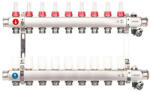 Valvex Distribuitor incalzire pardoseala Valvex K5H, inox, filet interior, 9 (6079520)