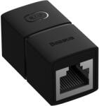 Baseus AirJoy Hálózati Toldó Adapter RJ-45 8P8C - Fekete x 2 db (B00131100111-00)
