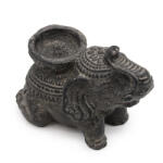 Ancient Wisdom Mécses- és füstölőtartó kőből - 14x9x12 cm (SCV-10)
