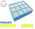 SQOON Philips EasyLife porszívóhoz kimeneti HEPA levegőszűrő - FC8070/01 - Utángyártott