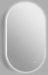 Global Viva Viva AURA PINO 50 fürdőszoba tükör - érintőkapcsolóval - AMBIENT LED - OVÁLIS - ÁLLÓ - 50x90 cm (83440012) - globalvivamarket