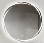 Viva Style Viva AURA MOON fürdőszoba tükör - érintőkapcsolóval - AMBIENT LED - KEREK - átmérő 65 cm (83440009) - globalvivamarket