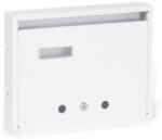 Gomboss/Perfekto Lépcsőházi Postaláda (Florida) 350Mm X 270Mm X 60Mm Felfele Nyíló Névjegy Fehér (65-P00021-64-CS)