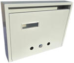 Gomboss/Perfekto Lépcsőházi Postaláda (Florida) 350mm X 270mm X 60mm Felfele Nyíló Névjegy Szürke (65-P00021-65-CS)