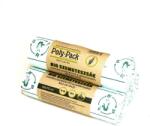 Poly-Pack Kukoricakeményítő alapú (EN13432) PLA zsák 600x750x0, 025mm, 60L, 10 darab/tekercs - klin