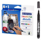 Centropen Dekor Metál filctoll készlet (8db)+1 2737