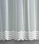 Látvány Textil Kft Fehér jaquard kész függöny 6626 180x240cm (00001)