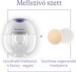 Lansinoh hordható mellszívó - 4 fázisú, egyes + Soothies® regeneráló mellpárna szett