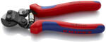 KNIPEX Ножици за рязане на стоманена тел до Ø4мм, синьо-червена ръкохватка 160мм, с отваряща пружина, - K9562160 (K9562160)