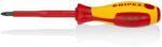 KNIPEX Отвертка PZ 2, VDE 1000V жълто-червена ръкохватка 212мм, - K982502 (K982502)