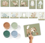 Little Dutch Carte pentru pictat cu degetele - Forest Friends - Little Dutch Carte de colorat