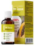 W-Loss Picături pentru Slăbit cu Ananas, Papaya și Ceai Verde, 30 ml