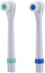 BEPER RCO4091819 Set de 2 capete de perie compatibile copii 40.918, periuta de dinti electrica 40.919, Igiena orala, Alb/Verde, Alb/Albastru (RCO4091819)