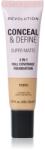 Makeup Revolution Conceal & Define mattító alapozó árnyalat F7.2NW 23 ml