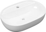 Actima Jima lavoar 51x38.5 cm ovale de blat alb luciu CEAC. 2002.510. WH (CEAC2002510WH)