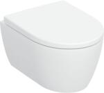 Geberit iCon set vas și capac agăţat fără margine cu spălare turbionară alb lucios 503.048. 00.1 (503048001)