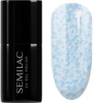Semilac UV Hybrid Crushed_ICE gél körömlakk UV / LED-es lámpákhoz árnyalat 493 Bubble Gum 7 ml