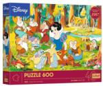 Trefl 600 db-os puzzle - 40 Éves Jubileum - Disney - Hófehérke és a hét törpe (37603) (37603)