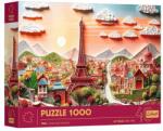 Trefl 1000 db-os Paper Art puzzle - 40 Éves Jubileum - Párizs (40044) (40044)