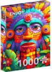 Enjoy 1000 db-os puzzle - Floral Totem (2252) (2252)
