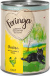 Feringa 6x140g Feringa Single Meat Menü Csirke, tök & macskamenta nedves macskatáp 5+1 ingyen akcióban