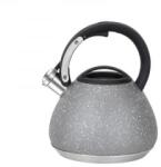 RESTO Lyra vízforraló kanna sípoló funkcióval szürke 2, 7 liter (90605) (90605)