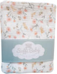 Soffi Baby Baby takaró muszlin dupla virágmintás 70x90cm - babycenter-online