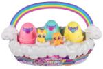 Spin Master Set figurine in cosulet, Hatchimals, Alive Neon Rainbow Basket Figurina