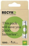 EMOS B25234, GP ReCyko NiMH Akkumulátor HR6 (AA) 1300mAh 4db (B25234)