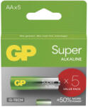 EMOS EMOS B01215, GP Super Alkáli elem AA 5db (B01215)