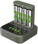 EMOS B50444D, GP Akkumulátor töltő B441 + Speed Dock + 4 x AA 2100 mAh (B50444D)