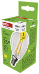 EMOS ZF1D03, LED izzó Filament Mini Globe / E14 / 1, 8 W (25 W) / 250 lm / Természetes fehér (ZF1D03)