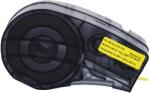 Utángyártott Brady M21-125-C-342-YL, 6 mm x 2, 13 m, fekete nyomatás / sárga alapon, kompatibilis szalag (M21-125-C-342-YL)