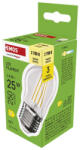 EMOS ZF6D02, LED izzó Filament Mini Globe / E27 / 1, 8 W (25 W) / 250 lm / Meleg fehér (ZF6D02)