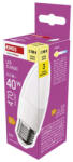 EMOS ZQ4E21, LED izzó Classic gyertya / E27 / 4, 2 W (40 W) / 470 lm / Meleg fehér (ZQ4E21)