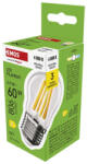 EMOS ZF6D43, LED izzó Filament Mini Globe / E27 / 5, 9 W (60 W) / 806 lm / Természetes fehér (ZF6D43)
