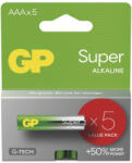 EMOS EMOS B01115, GP Super Alkáli elem AAA 5db (B01115)